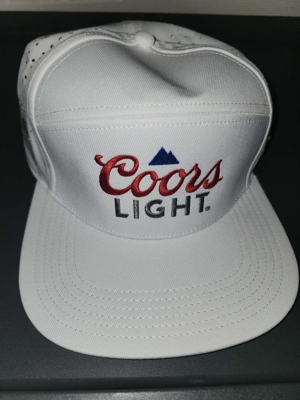 Coors Light White Snapback Hat - Branded Men's Cap